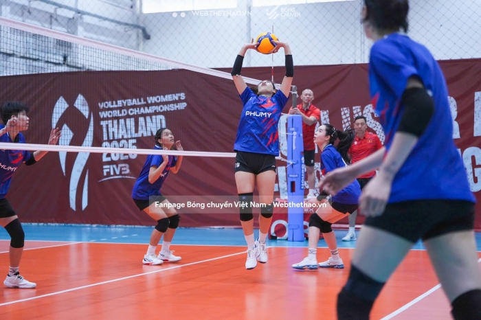 tuyen bong chuyen nu viet nam moi nhat 2025 tap luyen