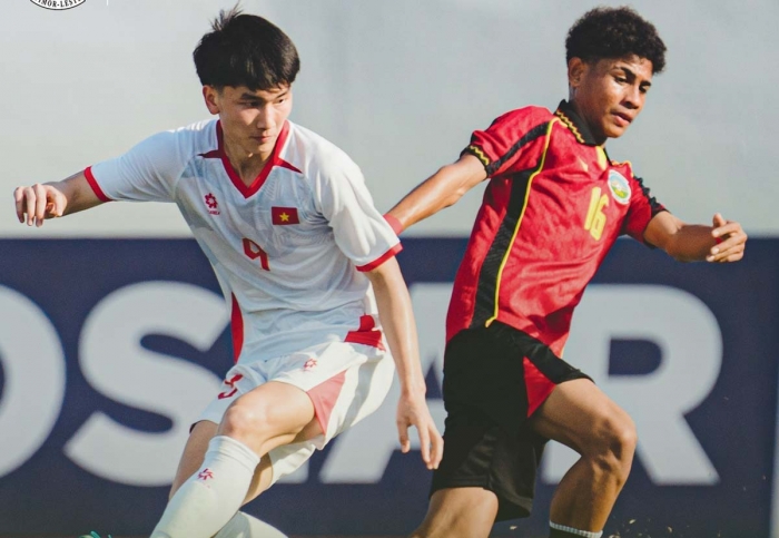 u17 viet nam thang dam u17 timor leste