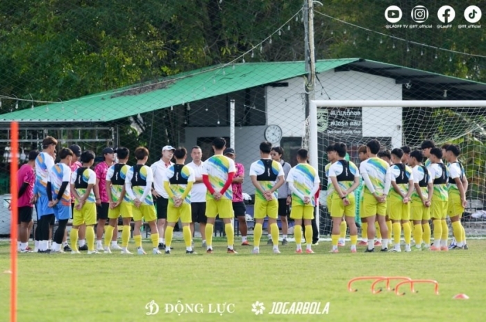 u22 lao tap huan tai thai lan