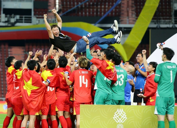 u22 viet nam huy chuong vang sea games 33
