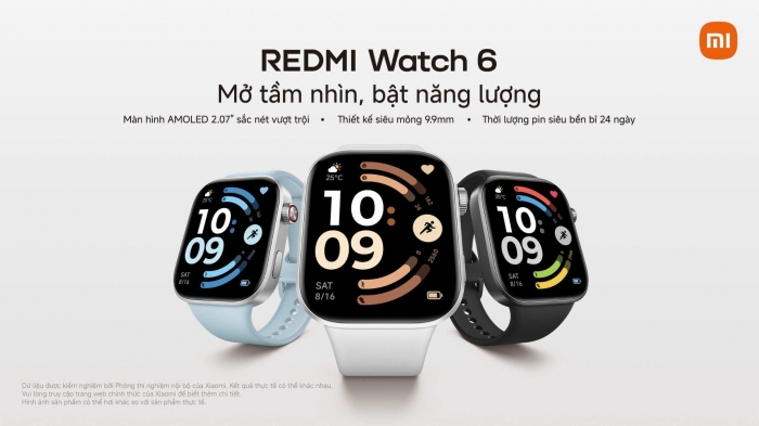 Redmi Watch 6 thiết kế