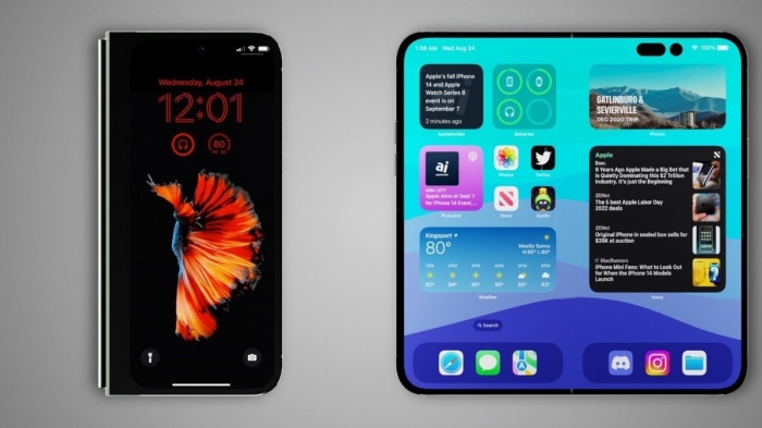 Prototype-foldable-iPhone-screen