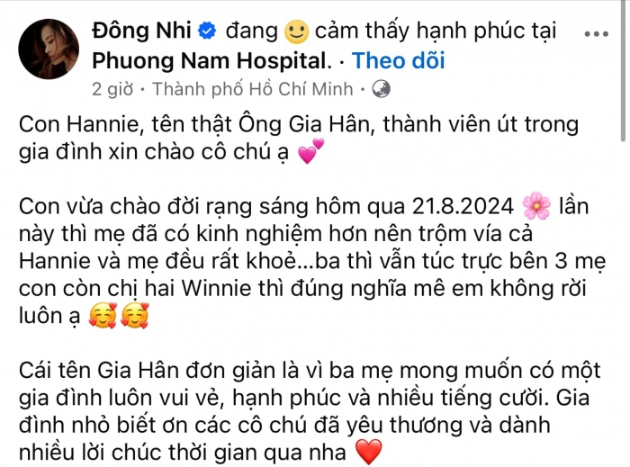 Lan-ngoc-sam-cung-dan-sao-viet-gui-loi-chuc-mung-dong-nhi-ha-sinh-con-thu-2