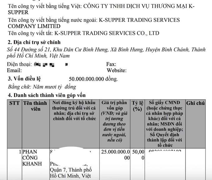 Thong-tin-ho-so-cong-ty-k-supper-va-khoan-no-hang-chuc-ty-cua-trum-sieu-xe-phan-cong-khanh