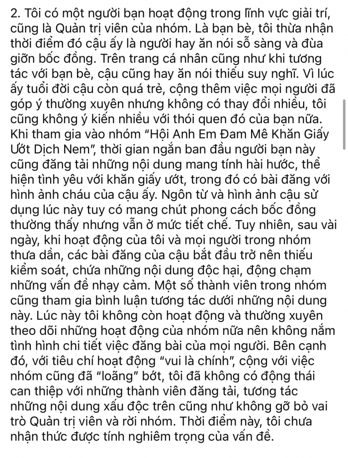 Quan-tri-vien-hoi-khan-giay-uot-chinh-thuc-len-tieng-he-lo-loat-tin-gay-soc-nghi-van-noi-ve-negav-3