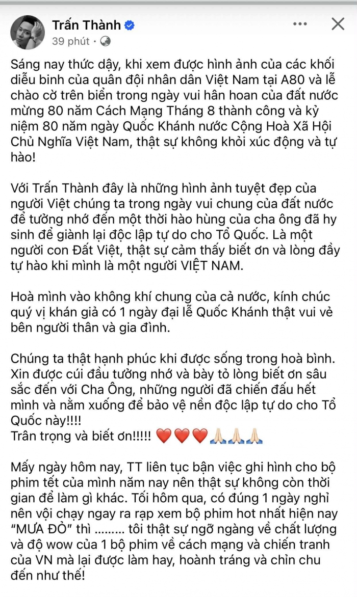 tran-tran-co-dong-thai-gay-chu-y-ve-ngay-quoc-khanh-2-9-va-phim-mua-do-giua-lan-song-chi-trich-1