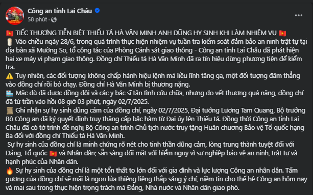 Cong-an-tinh-lai-chau-bao-tin-thieu-ta-ha-van-minh-da-hy-sinh-an-dung-khi-lam-nhiem-vu