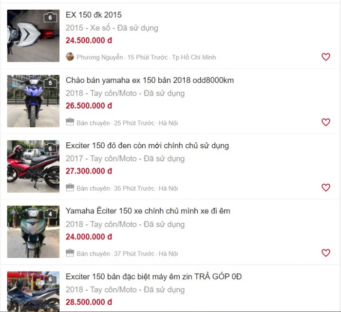 Sở hữu Yamaha Exciter 150 với giá chỉ hơn 20 triệu đồng, tiền ít vẫn mua được xe ngon ảnh 3