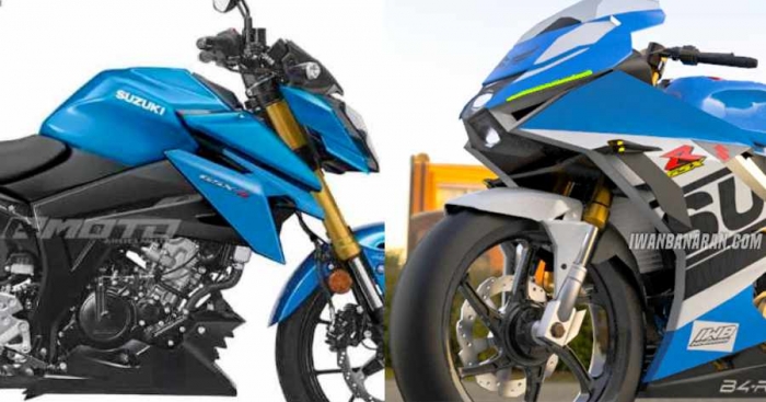 Yamaha Exciter và Honda Winner X ‘bấn loạn’ vì thiết kế của cặp đôi 150cc mới sắp được Suzuki ra mắt ảnh 1
