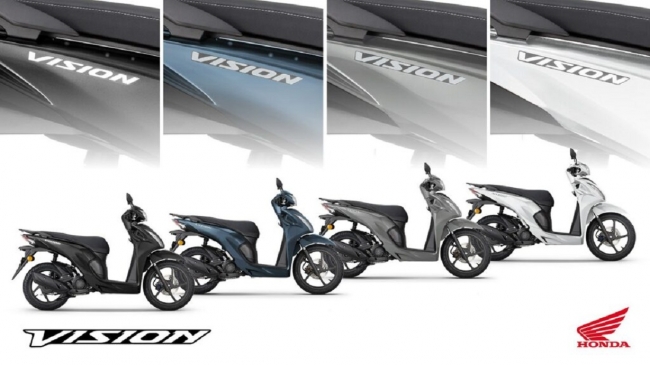 Tin xe trưa 4/11: Honda Vision 2023 thêm màu mới, giá bán gây bất ngờ ảnh 1