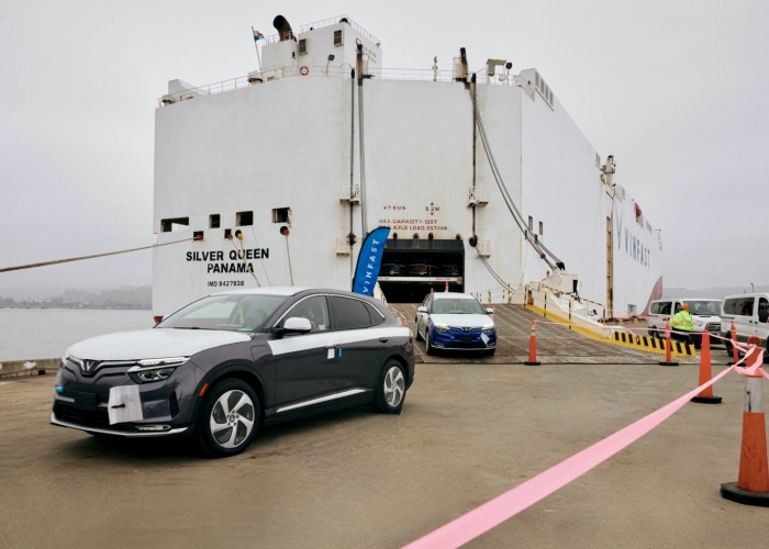 Lô xe đầu tiên cập cảng California, VinFast nhận giấy phép bán hàng tại Mỹ ảnh 8