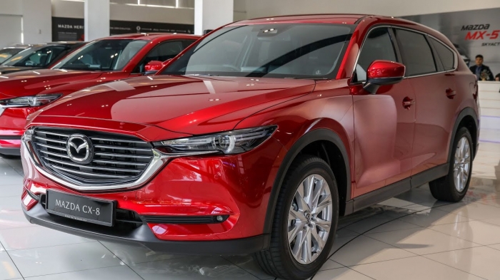 Mazda CX-8 giảm giá kỷ lục hút khách Việt khiến Hyundai Santa Fe, Toyota Fortuner không kịp trở tay ảnh 4