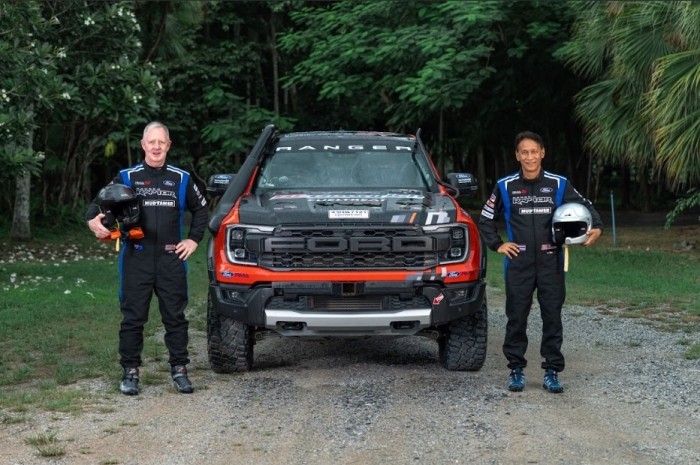 Ford Ranger Raptor thế hệ mới lần đầu tiên tham gia giải đua xuyên quốc gia Châu Á 2023 ảnh 1