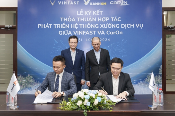 VinFast hợp tác với Caron mở chuỗi xưởng dịch vụ xe điện trên toàn quốc ảnh 2