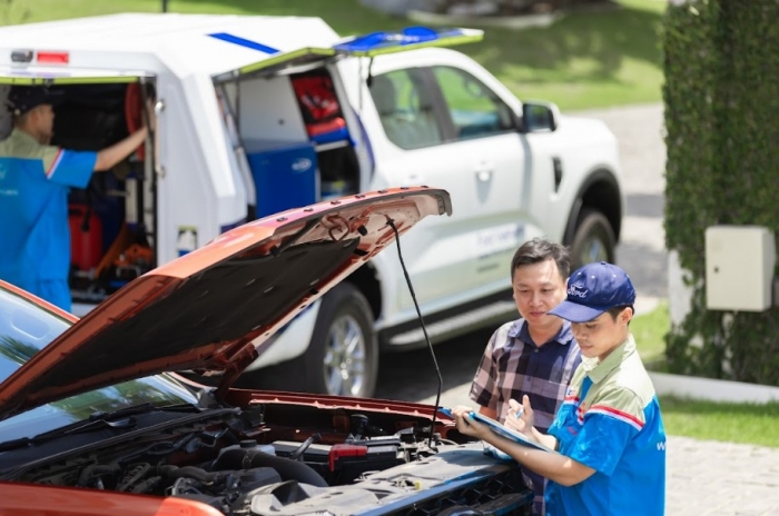 Ford Việt Nam tích cực triển khai dịch vụ lưu động 4 giờ hoặc miễn phí tại Hà Nội ảnh 4