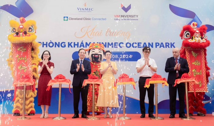 VinMec khai trương phòng khám đa khoa quốc tế tại VinHomes Ocean Park ảnh 1