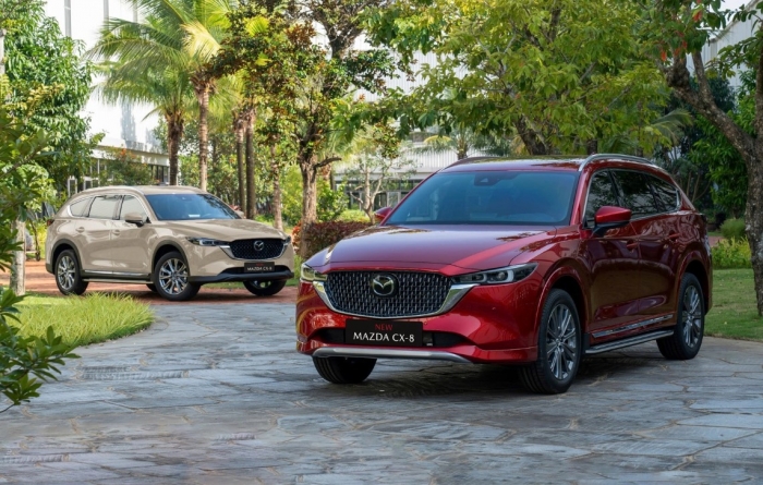 ‘Lật đổ’ Toyota Fortuner và Ford Everest, giá lăn bánh Mazda CX-8 giảm cực mạnh cuối tháng 11/2025 ảnh 1