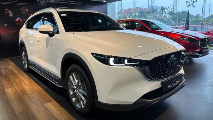 Giá lăn bánh Mazda CX-8 cuối tháng 8/2025 cực kỳ cạnh tranh, đe nẹt Ford Everest và Toyota Fortuner ảnh 2