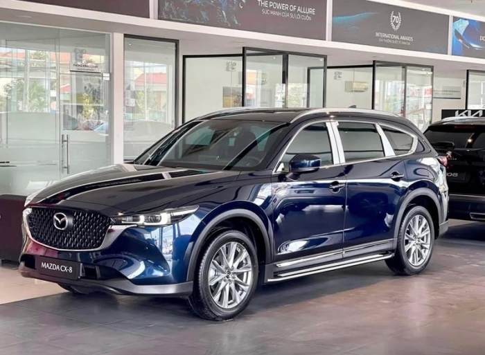 Gi&aacute; lăn b&aacute;nh Mazda CX-8 giảm mạnh giữa th&aacute;ng 1/2026, tuy&ecirc;n chiến với Ford Everest v&agrave; Toyota Fortuner ảnh 4