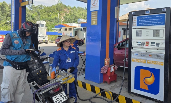 Gi&aacute; xăng dầu chiều 28/6: E10 &lsquo;xuy&ecirc;n ph&aacute;&rsquo; mức &lsquo;đ&aacute;y&rsquo; mới, RON 92 giảm gần 11.000 đồng/l&iacute;t, bảng gi&aacute; lăn b&aacute;nh VinFast VF 8 ảnh 1