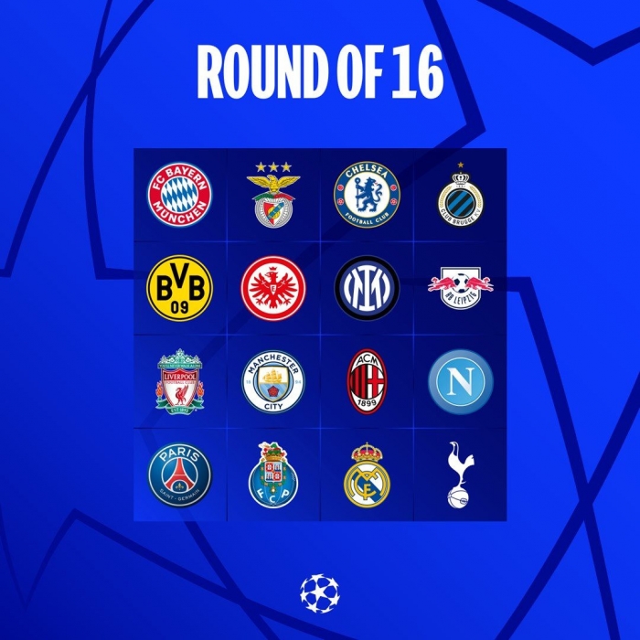 Bao giờ bốc thăm vòng 16 đội Champions League và knockout Europa League?