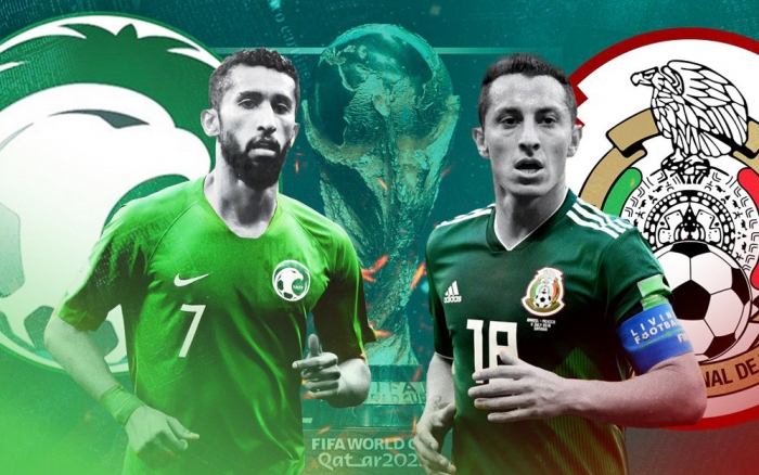 Trực tiếp bóng đá Ả Rập Xê Út 0 - 0 Mexico, bảng C World Cup 2022: Đôi công hấp dẫn; Link xem VTV