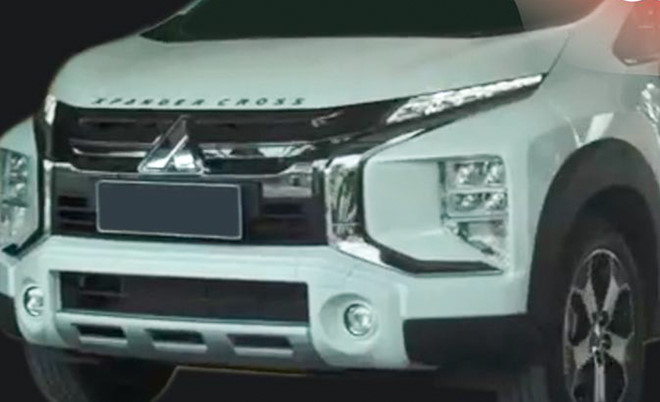 Cạnh tranh trực tiếp với Toyota Rush và Honda BR-V, Mitsubishi Xpander hé lộ hình ảnh phiên bản SUV