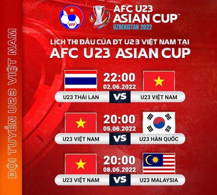 VCK U23 châu Á 2022: Rộ tin đồn U23 Việt Nam bị U23 Thái Lan 'hạ độc thủ',  VFF chính thức lên tiếng