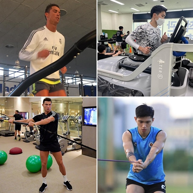 Đoàn Văn Hậu trị liệu bằng 'công nghệ Ronaldo', rút ngắn thời gian trở lại ĐT Việt Nam dự SEA Games?