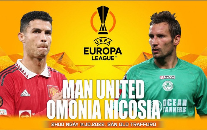 Trực tiếp bóng đá MU vs Omonia; Link xem MU vs Omonia trực tiếp C2 FULL HD
