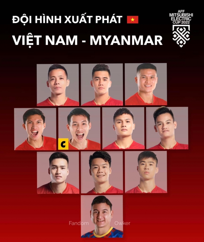 Trực tiếp bóng đá Việt Nam - Myanmar AFF Cup 2022: HLV Park tung đội hình 'khủng' quyết lấy ngôi đầu