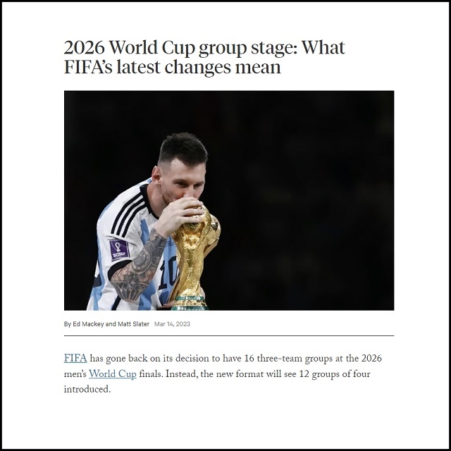 FIFA bị chỉ trích vì phá hỏng World Cup: HLV Troussier khó vượt HLV Park, ĐT Việt Nam bị ảnh hưởng?