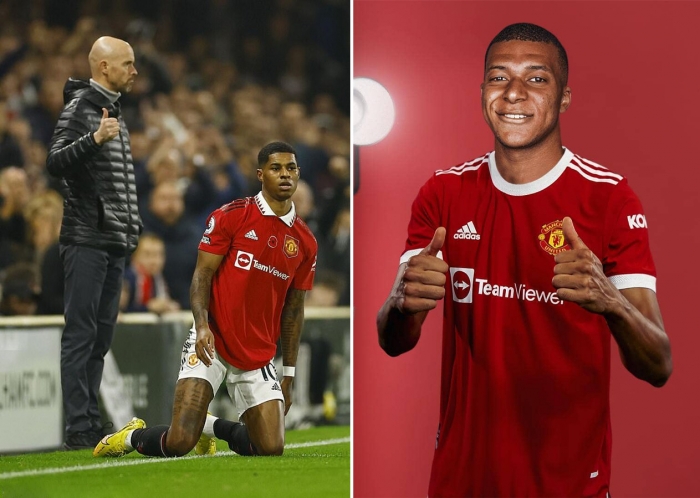 Chuyển nhượng MU 11/7: Xong vụ Harry Kane đến Man UTD; HLV Ten Hag bán Rashford lấy tiền mua Mbappe?