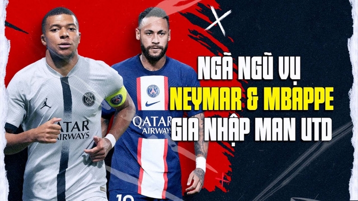 Chuyển nhượng MU 23/7: Mbappe và Neymar cùng đến Man UTD; Nhà Glazers bất ngờ bị bắt vì rao bán MU?