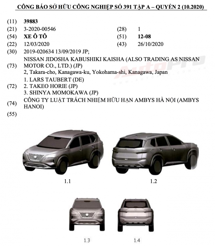 SUV 5 chỗ Nissan X-Trail 2021