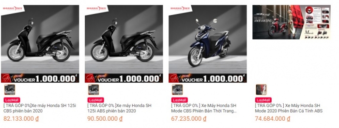 Mua Honda SH giá rẻ