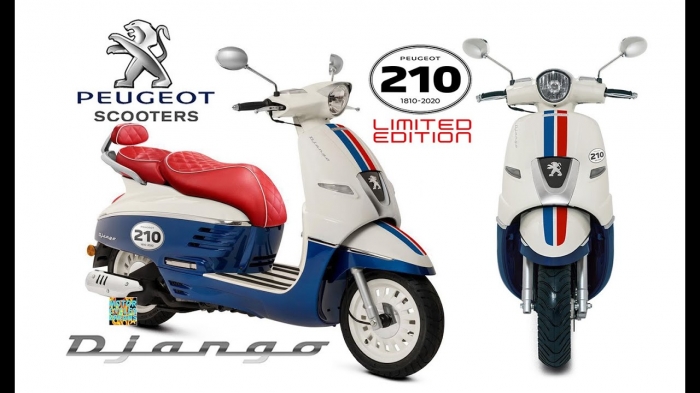 Peugeot Django 125 210th Anniversary Limited Edition 