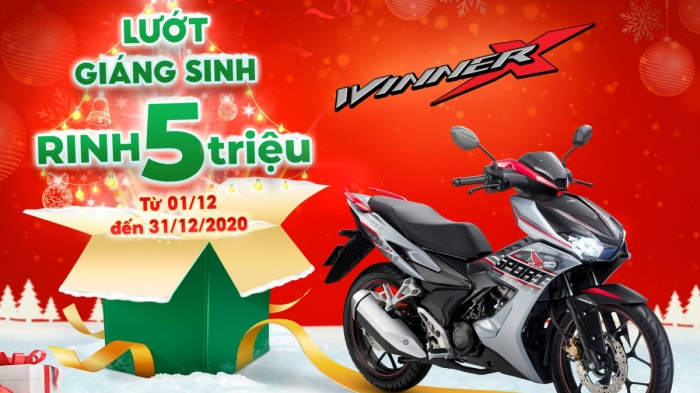 Honda Winner X giảm giá cả chục triệu đồng