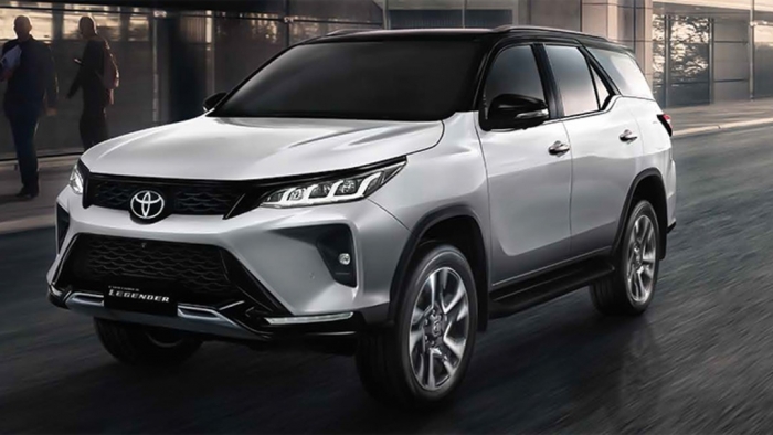 Chi tiết Toyota Fortuner 2021 facelift