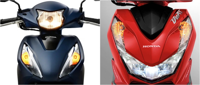 Honda Vision 2021 vs Honda Beat