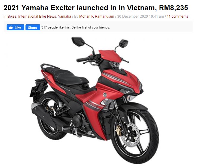 Yamaha Exciter 2021 được đánh giá như thế nào dưới con mắt của báo chí ...