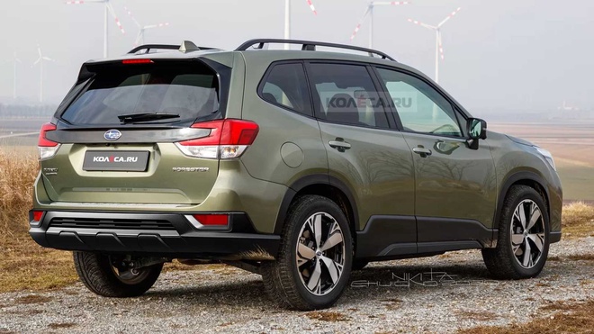 Thiết kế Subaru Forester 2022