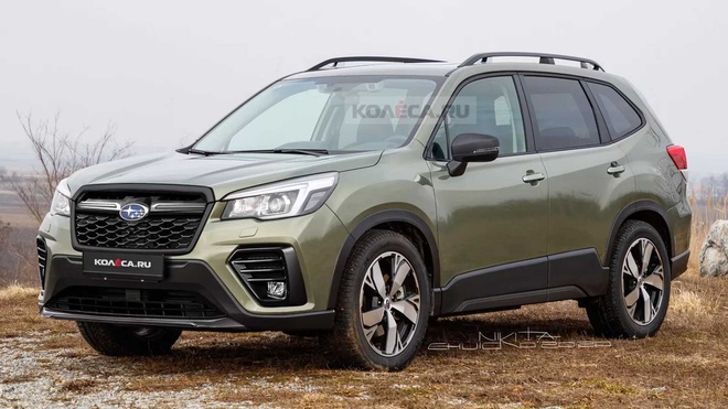 Thiết kế Subaru Forester 2022