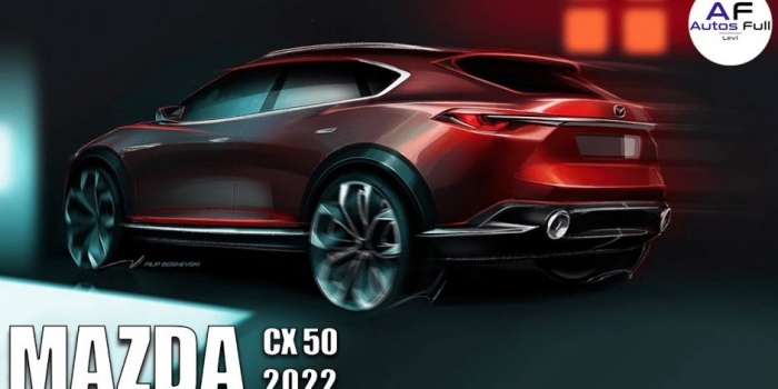Mazda CX-50 2022 lộ ảnh chạy thử