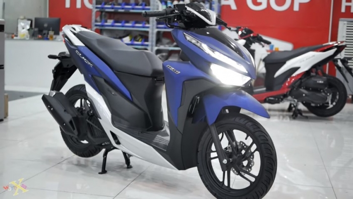 Honda Click 150i 2021 bản màu xanh