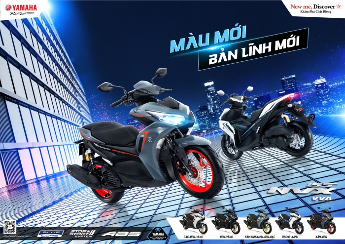 Yamaha NVX 155 VVA 2022 ra mắt với thiết kế đẹp không tì vết, giá bán 'làm khó' Honda Air Blade