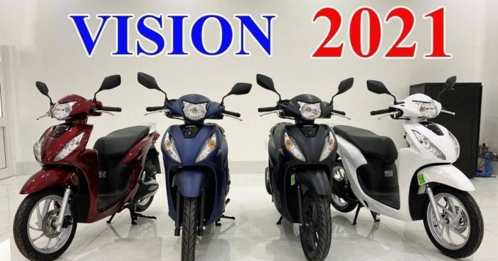 Giá xe Honda Vision 2021 khởi sắc đầu tháng 12, mức chênh khiến khách Việt bất ngờ