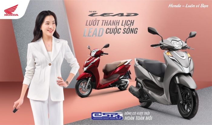 Honda LEAD 125 2022 chính thức ra mắt: 'Lột xác' đẹp không kém Honda SH, giá chỉ từ 38,99 triệu đồng