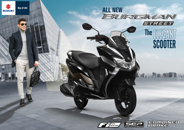 Suzuki Burgman Street ra mắt