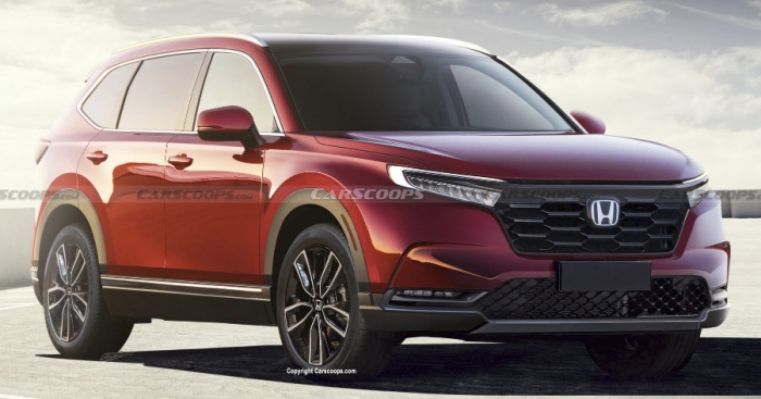 Hé lộ loạt nâng cấp đáng tiền trên Honda CR-V 2023, ngày ra mắt 'đấu' Hyundai Tucson không còn xa